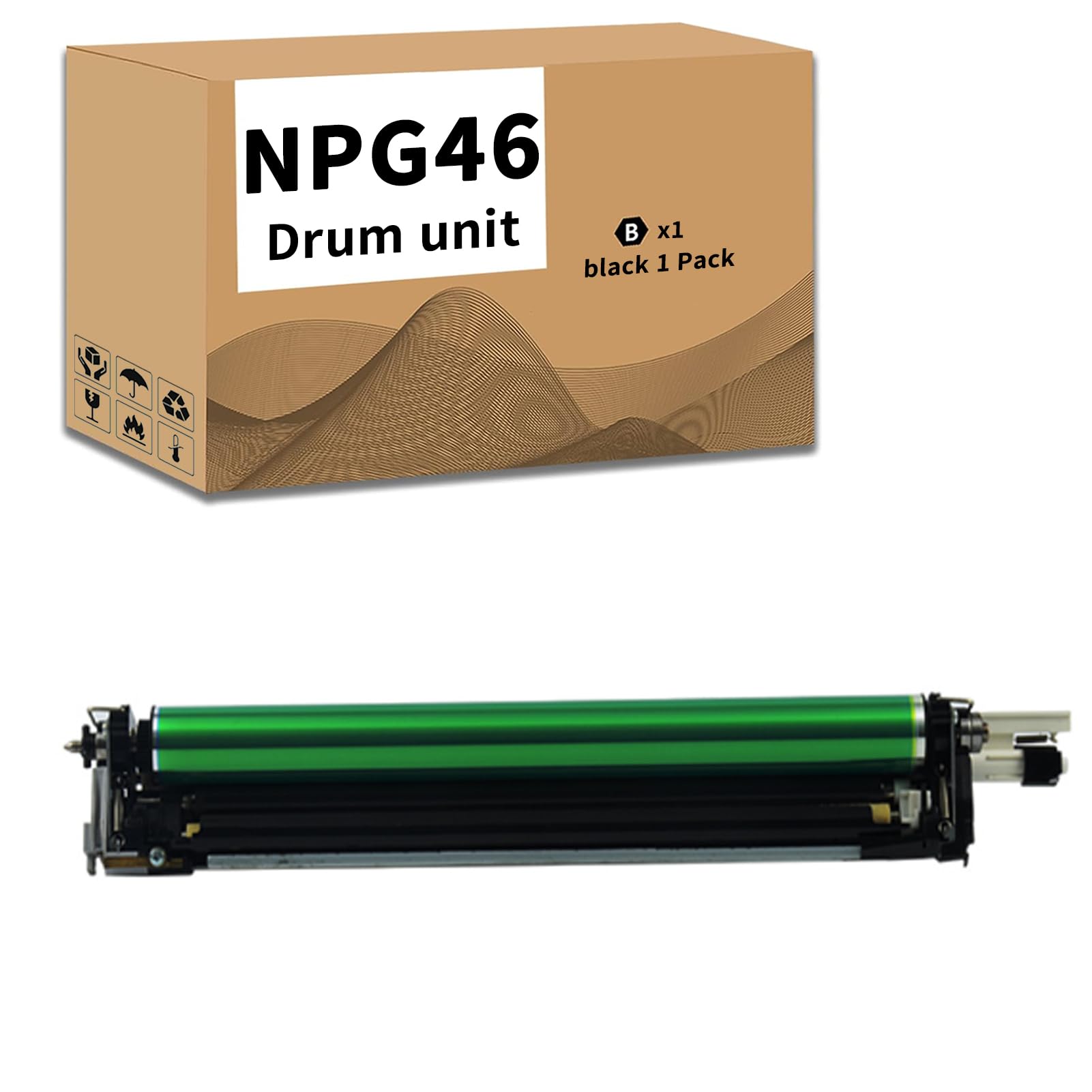 Canon NPG-46 Drum Unit 2個セット(カラー) Amazon.com: NPG-46 GPR-31 C-EXV29 Drum Unit Replacement